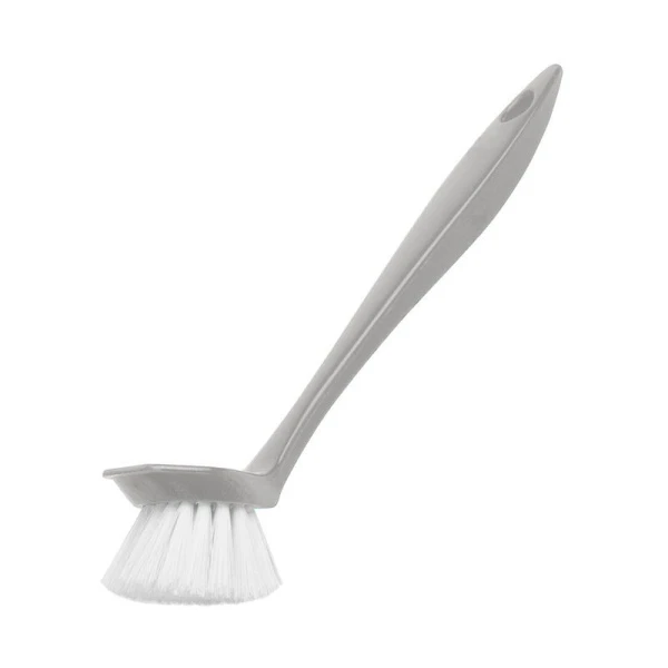 Щетка для посуды 23см пластик Etna с прямой ручкой серая (36) 221223535/03