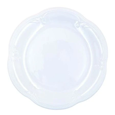 Блюдо круглое 30см фарфор White Ornaments (4)