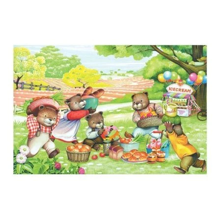 Термосалфетка 3D 43*29см полипропилен МИШКИ TS0011 (12)