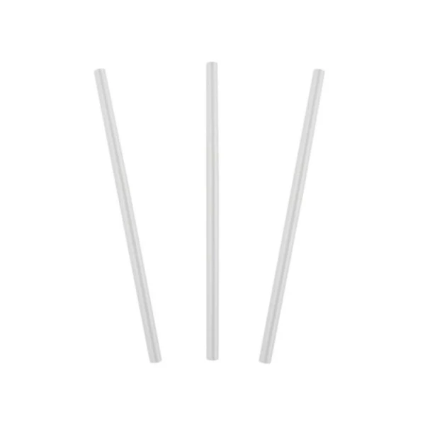 Трубочки для коктейля пластик 250шт. прямые прозрачные 8*240мм Complement (54)