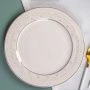 Тарелка мелкая 25см фарфор GATSBY обеденная TDP660 (6)