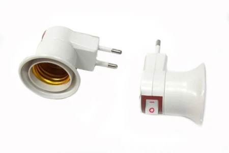 Переходник для лампы светодиодной для светового ШОУ пластик JC-2039 (100)