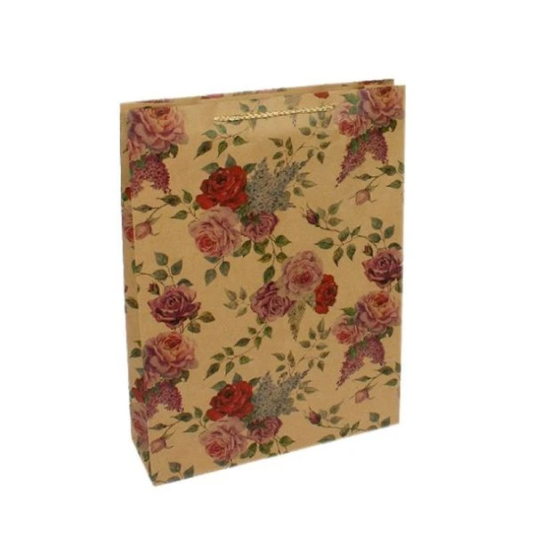 Пакет крафт 33*45*10см Во имя розы 22/1018 (12/180)