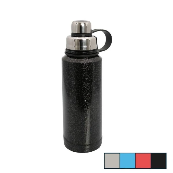 Термос 820мл нерж.сталь мет.колба, 3 цвета микс 304 JC-13985 (40)