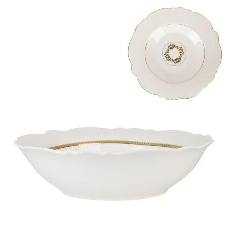 Салатник 1500мл 23см фарфор White chic (6/24)