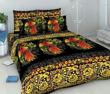 КПБ семейный Василиса Дуэт-М 203/220 (бязь, нав.70*70) РБ (Русская Душа) рис 4401 вид 1