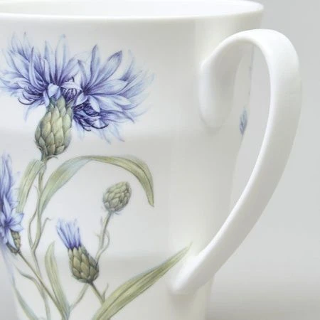 Кружка 350мл фарфор ВАСИЛЬКИ (36)