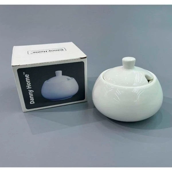 Сахарница 320мл 7,5*6,5см фарфор Forma White 201г подар.уп BW20-19/1C/JC-18239 (48)