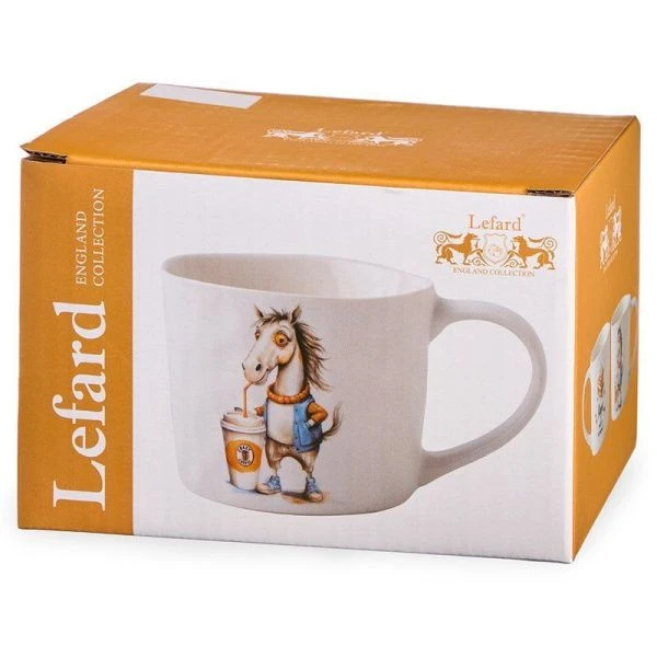 Кружка 380мл фарфор Crazy Coffee (36) Кружка 380мл фарфор Crazy Coffee (36)