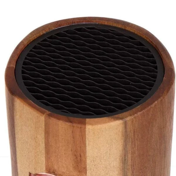 Подставка для ножей 22,5*12,7см акация, универсальная