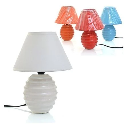 Лампа настольная с абажуром 25см керамика Е14 A006 (40)