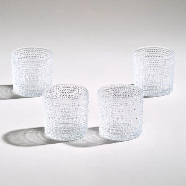 Рюмки набор 4шт 65мл 5см стекло BUBBLES (6)