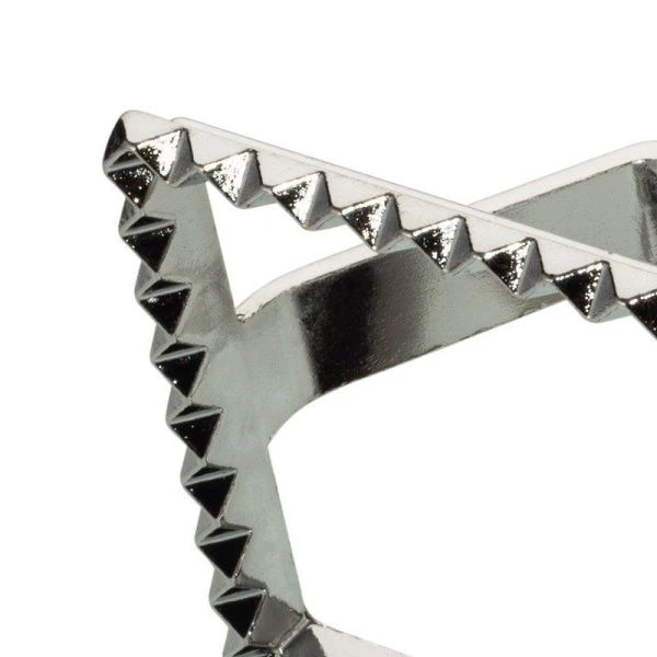 Пресс-форма для печенья, равиоли, пельменей 7*7см нерж.сталь дер.ручка (6/96)