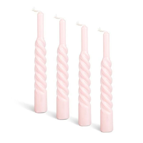 Свеча D26 Н255 античная коническая парафиновая крем-брюле