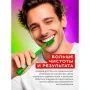 Зубная щетка жесткая YOUNIQ (зеленый+фиолетовый) (12)