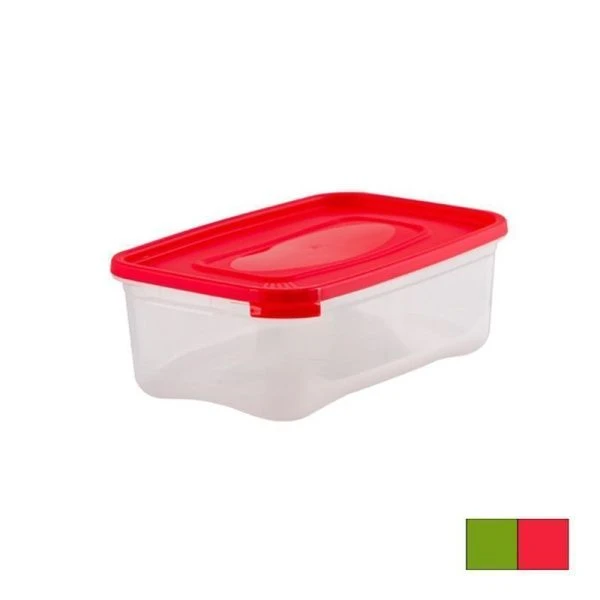 Контейнер пищевой 2,2л 270*165*85мм пластик КАСКАД прямоугольный (18)