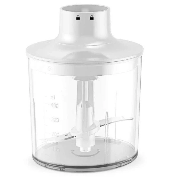 Блендер погружной нерж.сталь Centek CT-1352 белый 1000Вт, 4в1, блендер 400мл, мерный стакан 600мл, в
