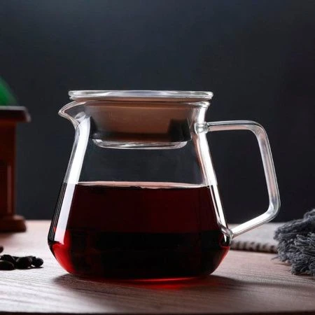 Кофейник 600мл стекло LC095951 (80) JC-18093