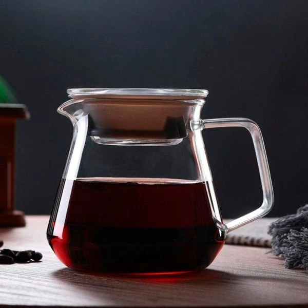 Кофейник 600мл стекло LC095951 (80) JC-18093