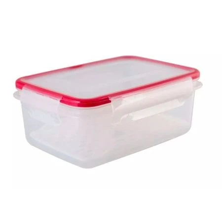 Контейнер пищевой 750мл 163*118*64мм пластик ЭКСТРА ЛОК Bright S герметичный красный (20)