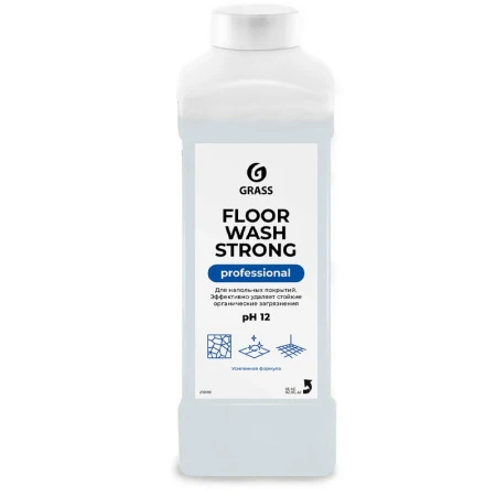 Средство для мытья полов 1л Floor Wash Strong (12)