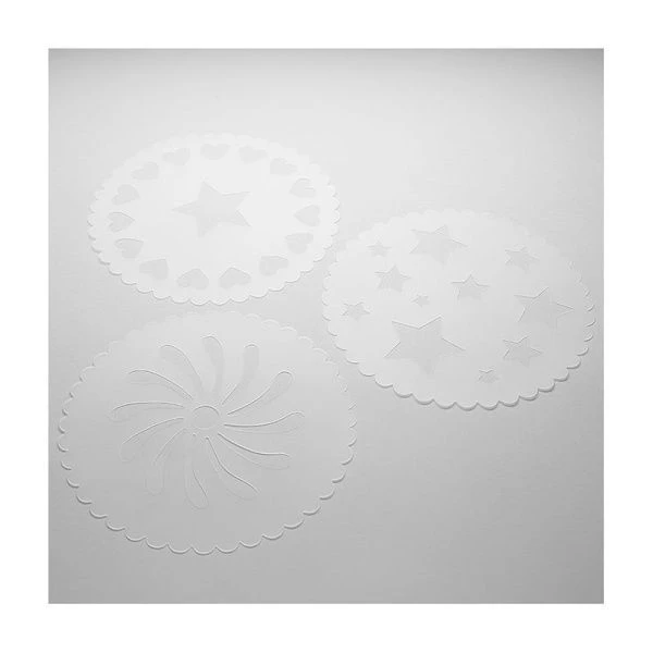 Трафарет для декорации выпечки 3шт 20см пластик BE-0387/3 (192) Трафарет для декорации выпечки 3шт 20см пластик BE-0387/3 (192)