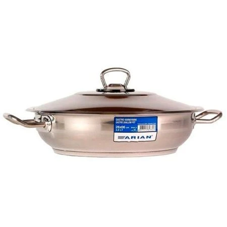 Кастрюля нерж.сталь  3,5л (26*06/дно d20см) низкая/ Ариан Гастро 4TTCLK0326002, арт. 4TTCLK0326002