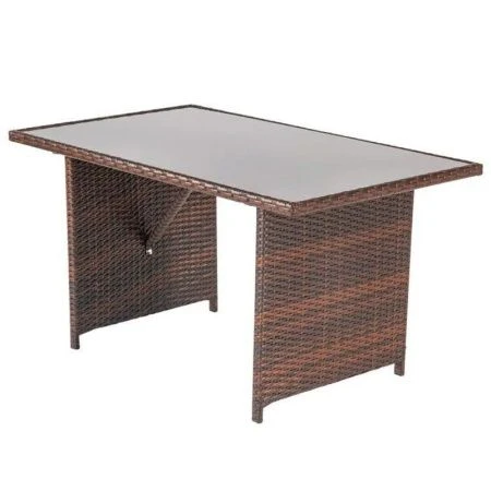 Набор мебели иск.ротанг Морис (диван 3х местный, 2 пуфа, 2 кресла, стол) темно-серый, арт.SFS020 (1)