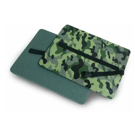 Сиденье туристическое с карабином Камуфляж вспененный пенополиэтилен Isolon 340*260*8мм  хаки