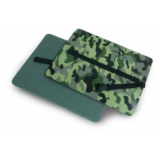 Сиденье туристическое с карабином Камуфляж вспененный пенополиэтилен Isolon 340*260*8мм  хаки