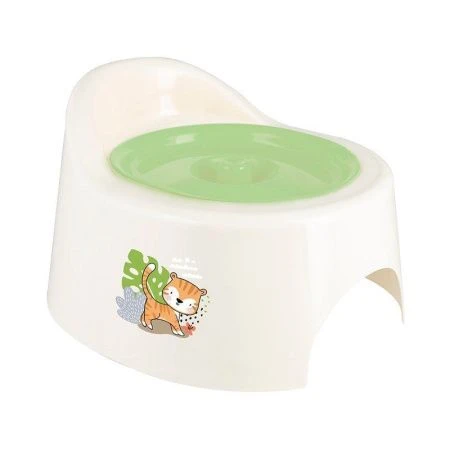 Горшок детский с крышкой 240*215*155мм пластик Giraffix (12)