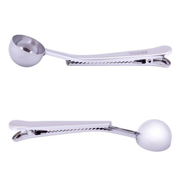 Ложка мерная c зажимом для кофе и чая 20мл нерж.сталь (80)