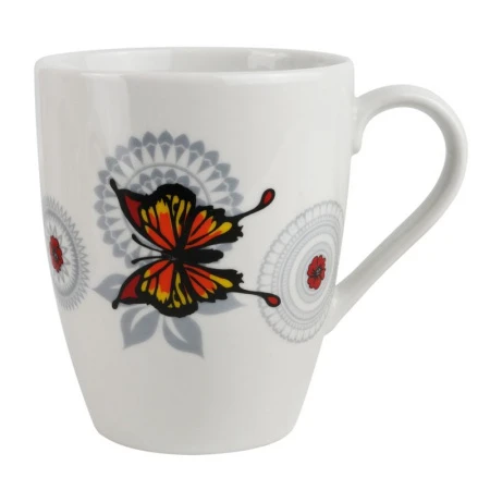 Кружка 400мл фарфор Прованс БАБОЧКИ 6232 FR (12)