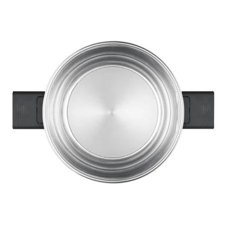 Кастрюля 4,4л h12,5см нерж.сталь ANSER со стекл.крышкой 22см (6)