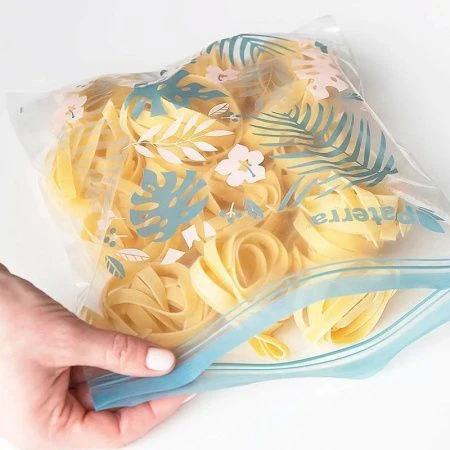 Пакеты универсальные с двойным замком 50 шт в уп. 20,5*20,5см 24*26,5 см  "Монстера". PATERRA