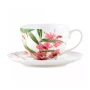 Чайный набор 2пр фарфор ОРХИДЕЯ на 1 персону 240мл розовая подар.уп. MW496-HV0458 (12)