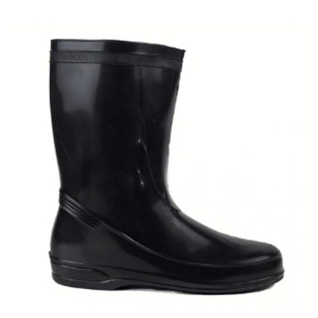 Сапоги резиновые женские утепленные чёрные р.39 (12)