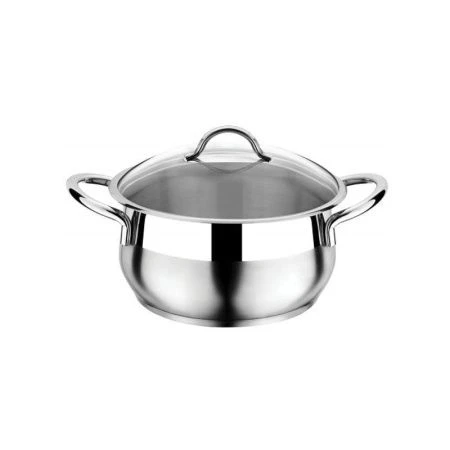 Кастрюля 3л нерж Everest стекл.крышка 20*12см 3ТТСКК0320049 (4)