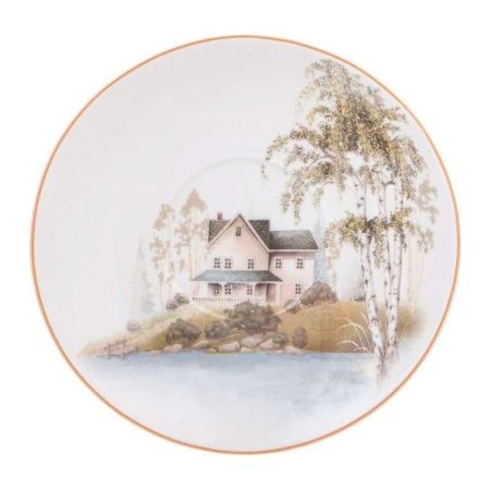 Чайный набор 4пр фарфор БЕРЁЗКИ на 2 персоны 300мл (12)