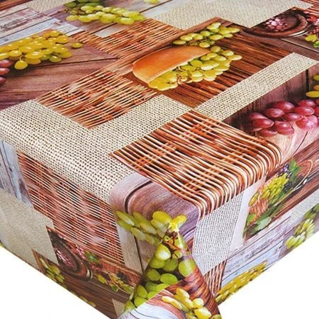 Клеенка столовая ПВХ Колорит Перфект/Мажор на нетканной основе 1,35*20м