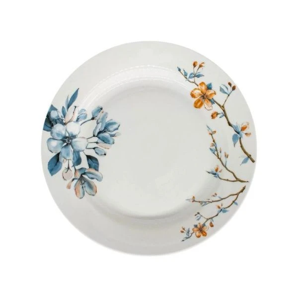 Тарелка мелкая 24см фарфор МГНОВЕНИЯ ВЕСНЫ гладкий край (20) Тарелка мелкая 24см фарфор МГНОВЕНИЯ ВЕСНЫ гладкий край (20)
