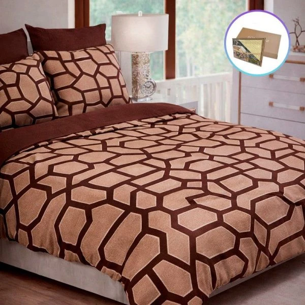 КПБ 1,5сп бязь 100% хлопок (пр.150*220, под.150*215, нав.70*70) рис.70922 (120гр)