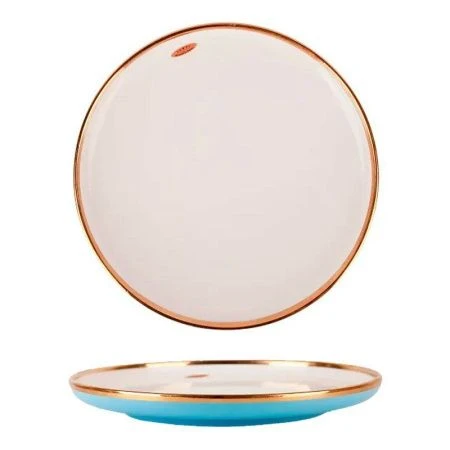 Тарелка мелкая 25,5*3см фарфор Royal line. Blue (4/24)