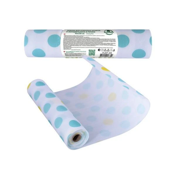 Коврик унив. 45*150см ПВХ в рулоне VL87-49 (12/144)