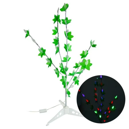 Дерево светодиодное 70см ШИШКА (28 диодов многоцветных) JC-5865 без режимов (50)
