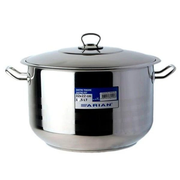 Кастрюля 16л 32*22см нерж.сталь Ариан Гастро 4TTCLK1732003