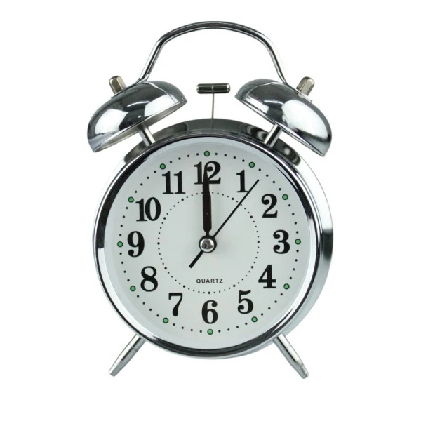 Будильник 10см металл JC-16143 (60)