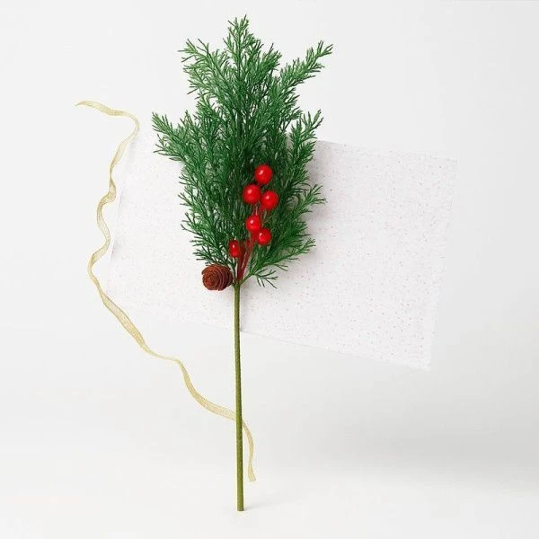 Ветка искусственная Елка 48см SD8205 (400)