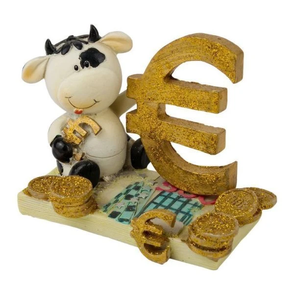 Подставка для мобильного телефона Корова / Бык полистоун 8*11см (48)