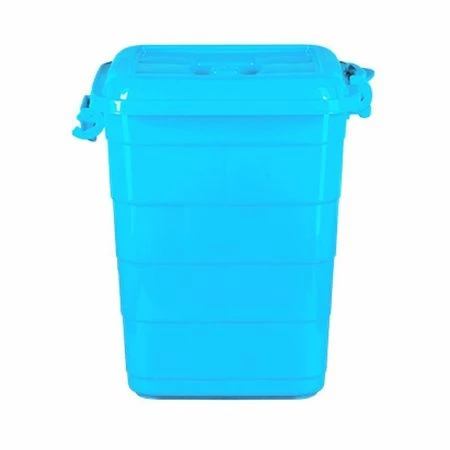 Бак 35л пластик пищевой Bricks голубой (1)